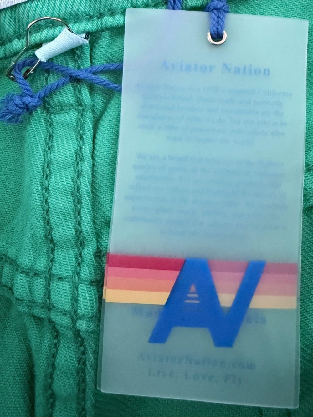 Aviator Nation NWT Bolt Stripe Hi Rise Wide-Leg Gypsy Jean (29) - Picture 15 of 16